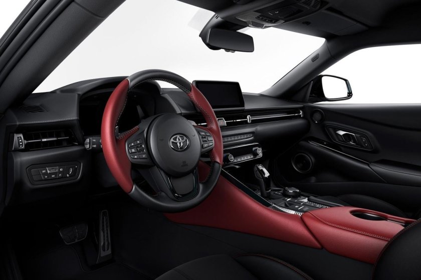 Toyota gr Supra a90 салон