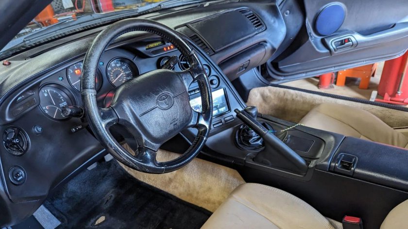 Тойота супра а80 салон