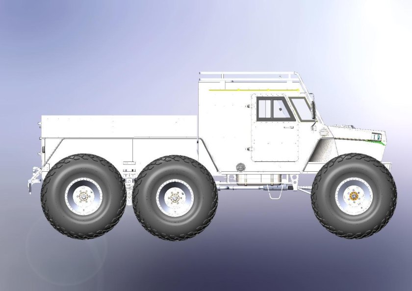 Макет вездехода