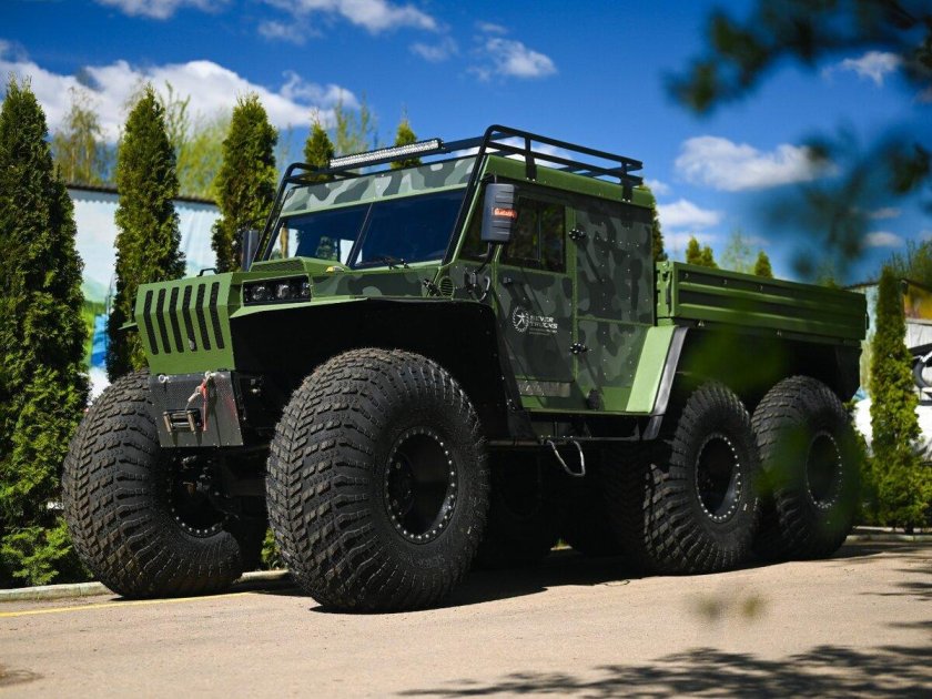 Снегоболотоход север