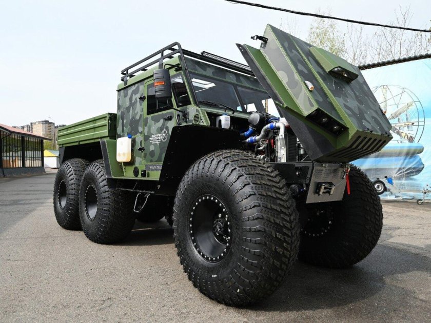 Вездеход север