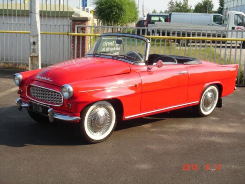 Шкода Фелиция кабриолет 1959 фото
