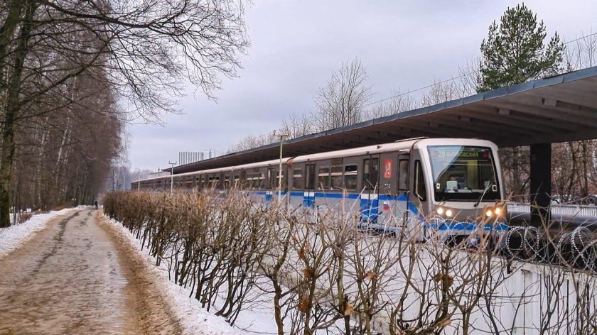 Русич поезд метро