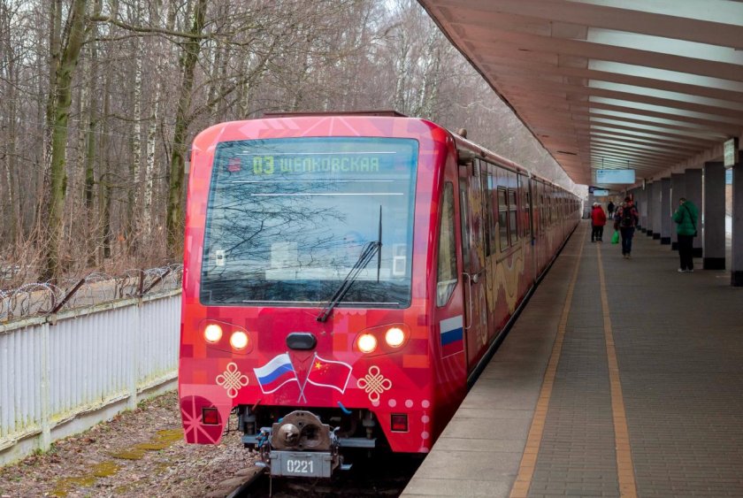 Поезда метро в москве