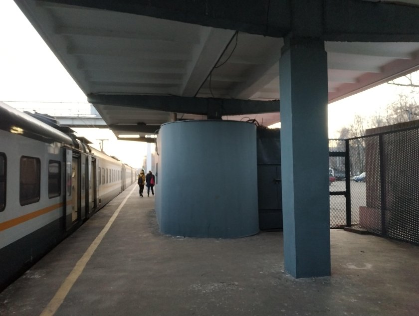 Станция Люблино электрички