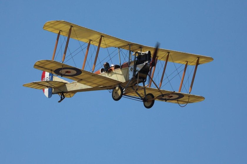 Деревянный биплан