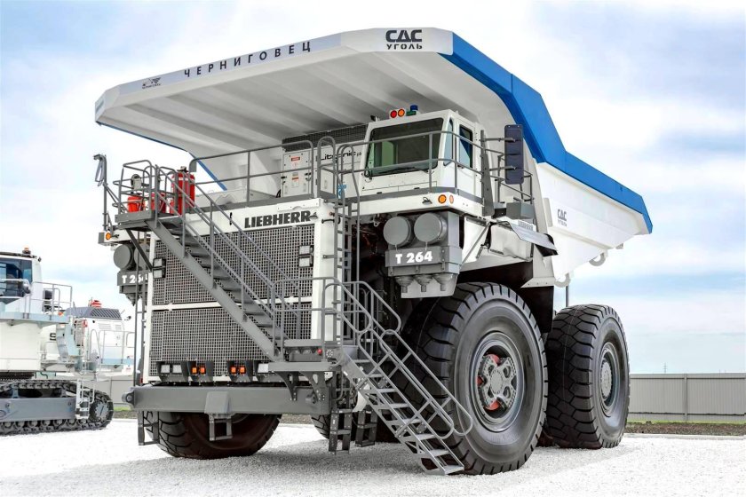 Самосвал Либхер т264 карьерный