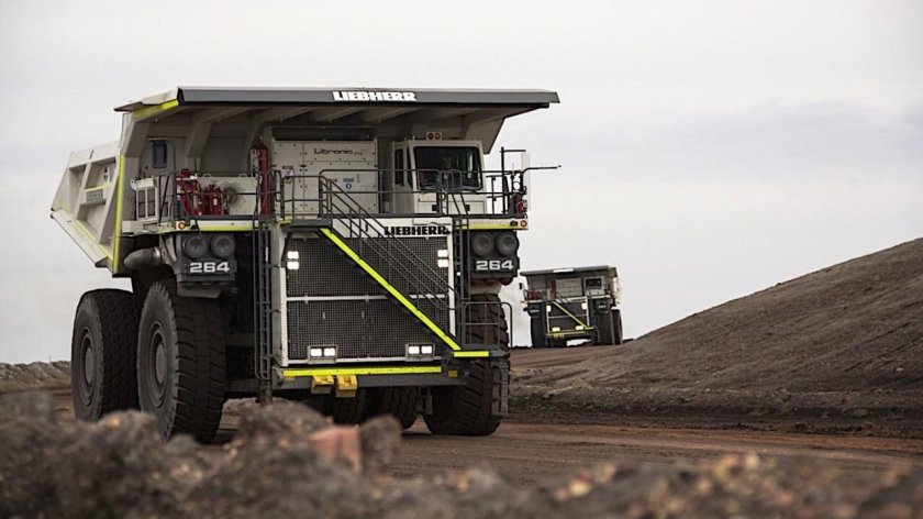 Самосвал Либхер т264 карьерный