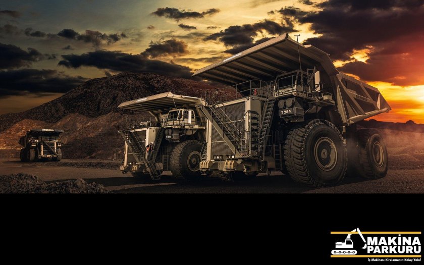 Самосвал либхер т264 карьерный