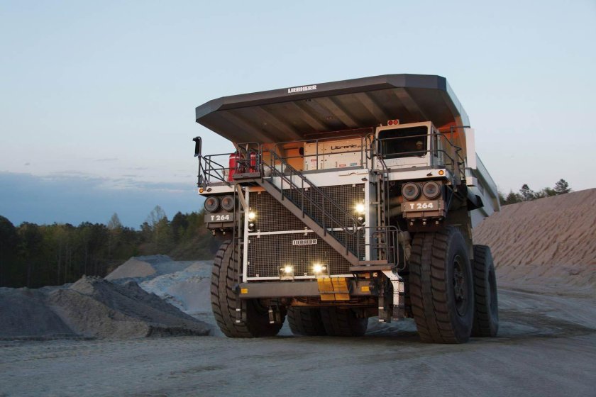 Самосвал Либхер т264 карьерный