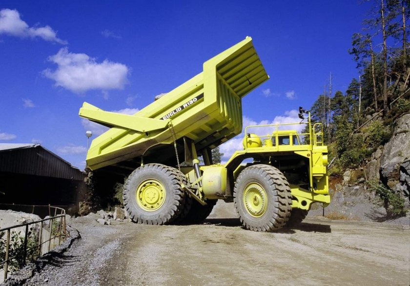 Юклид карьерный самосвал