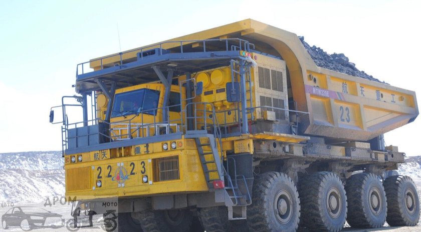 Wtw220e китайский карьерный самосвал