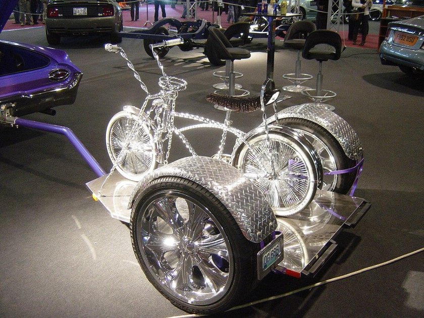 Тюнингованный велосипед