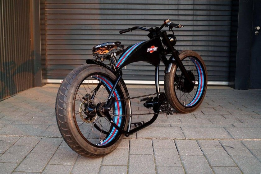 Электровелосипед фэт-байк, чоппер