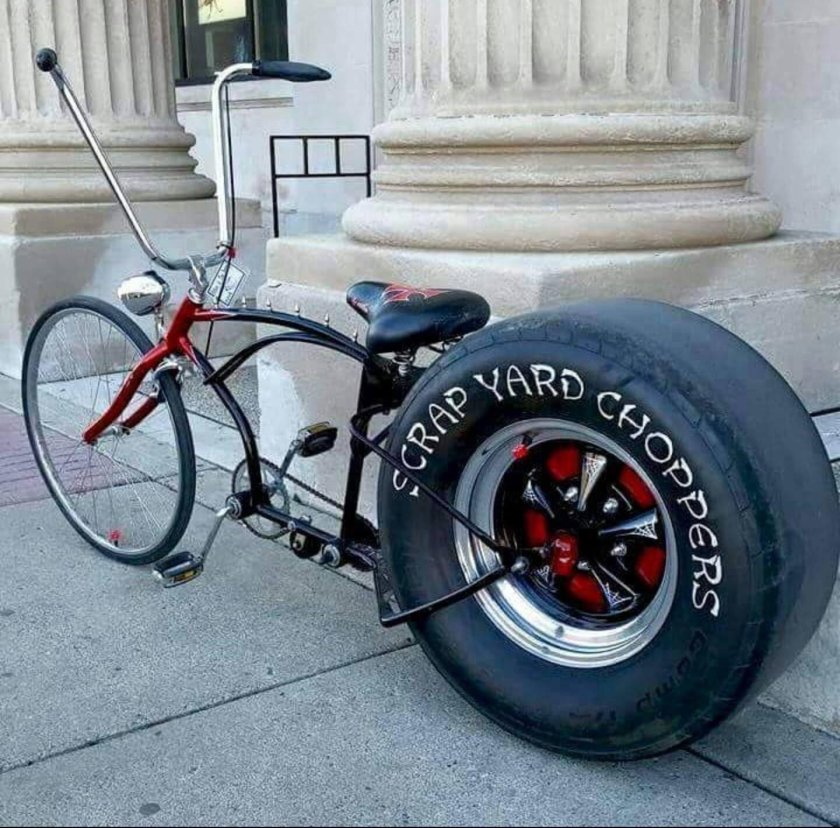 Тюнингованный велосипед