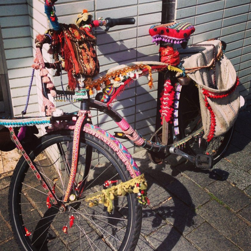 Украсить велосипед