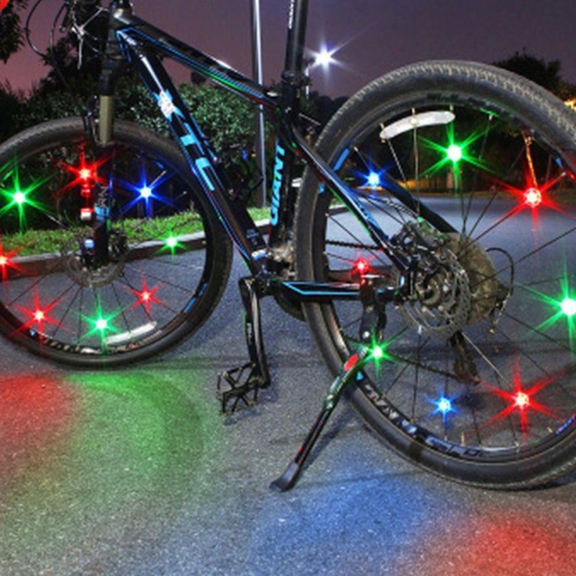 Подсветка для велосипедных колес Wheel Light spoke Light, 20 led