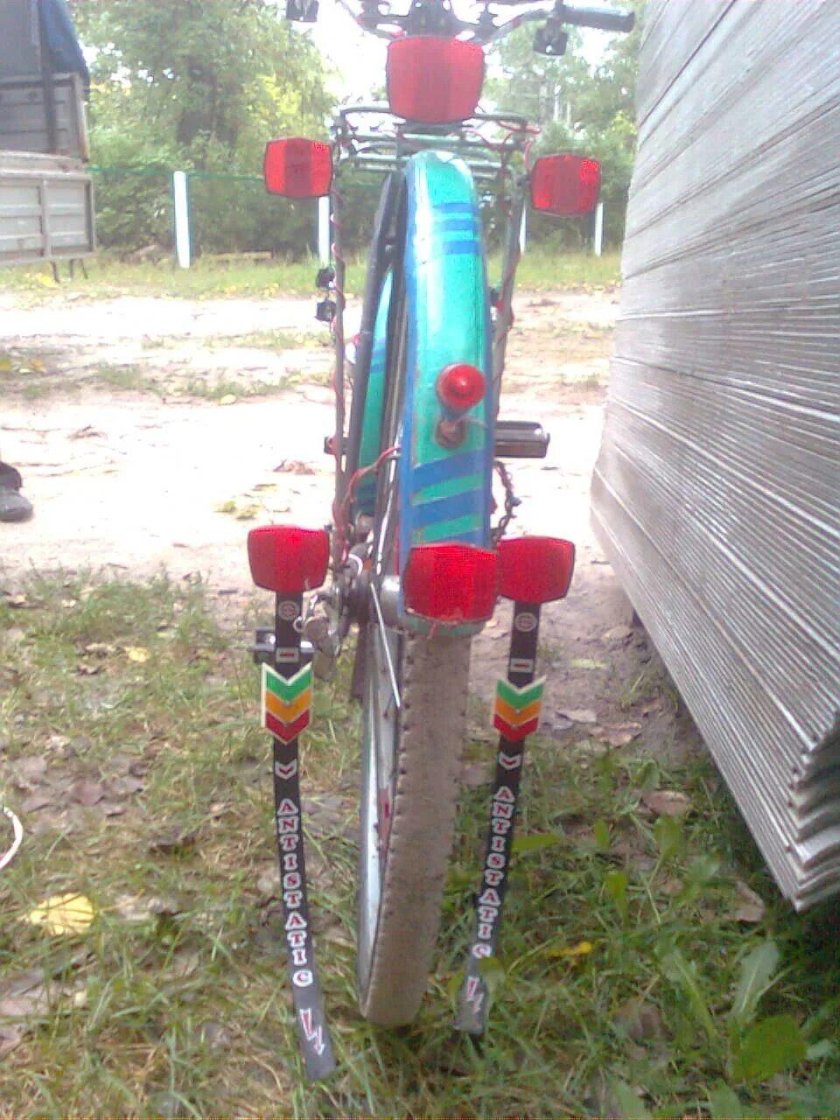 Антистатик на велосипед