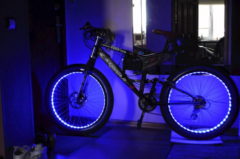 Тюнингованный велосипед