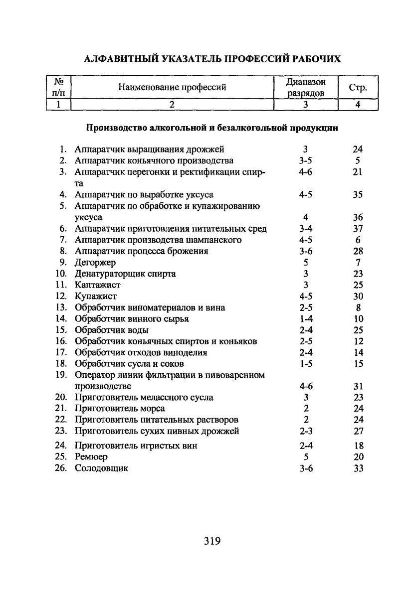 Тарифно-квалификационный справочник
