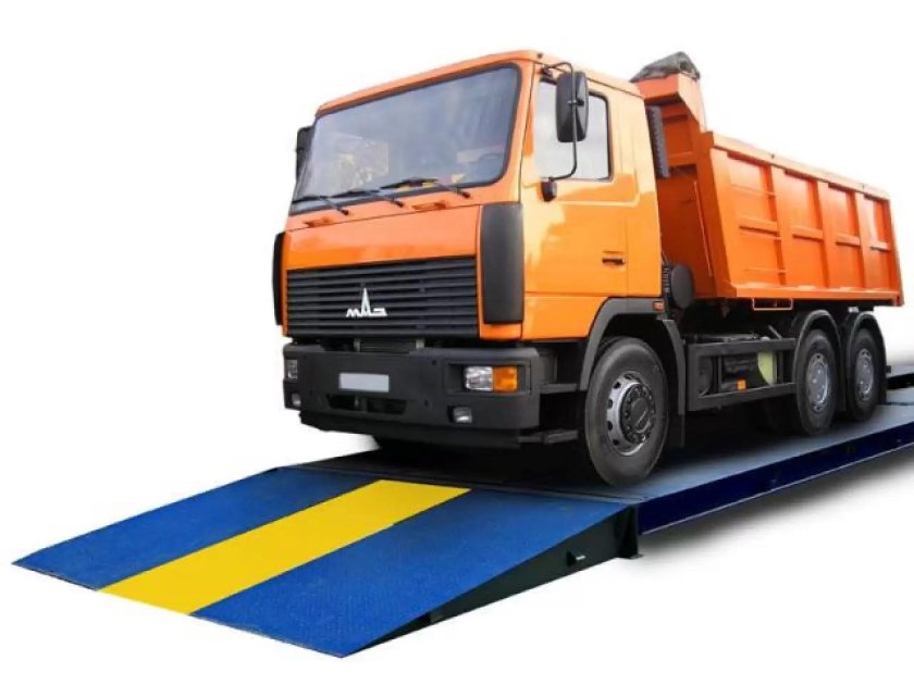 Автомобильные весы поосного взвешивания