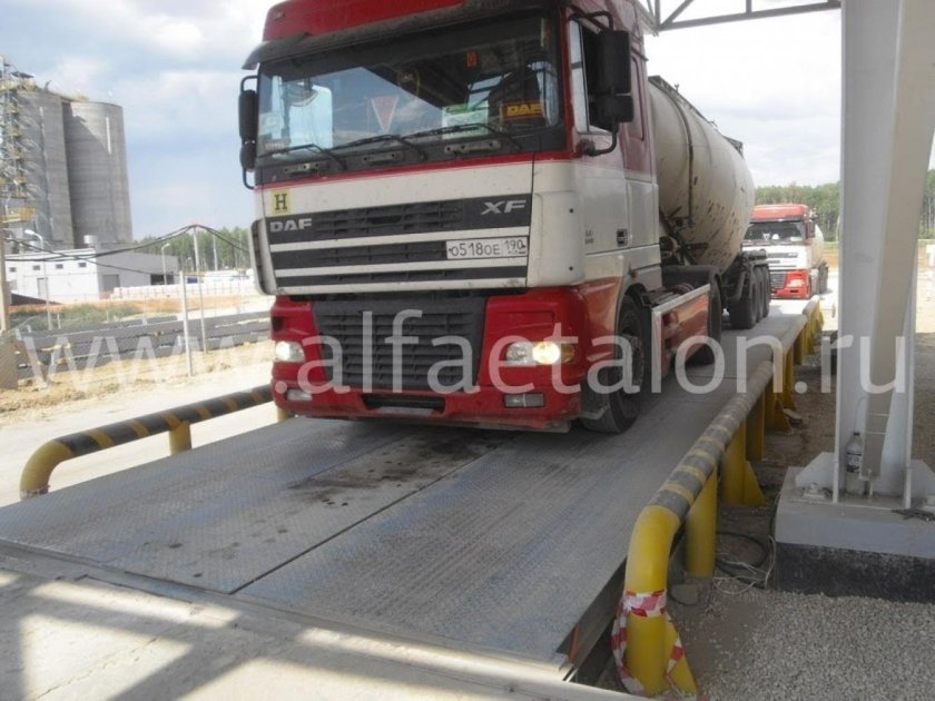 Весы автомобильные Альфа АВ А-80-QS