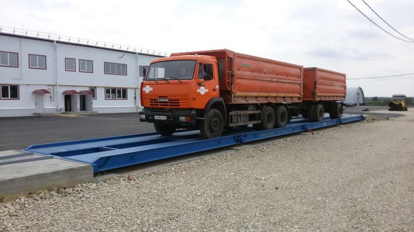 Весы автомобильные 18 метров 60 тонн