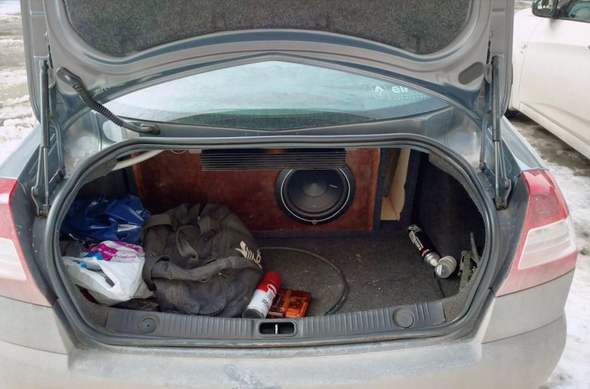 Багажник Меган 2 седан