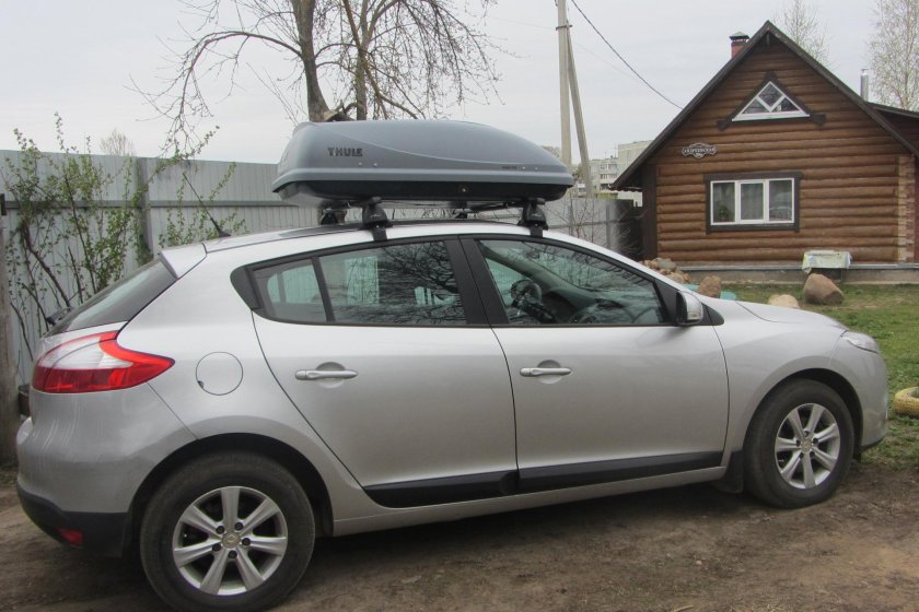 Багажник Рено Меган 3 хэтчбек