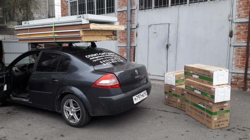 Багажник на крышу Renault Megane 2