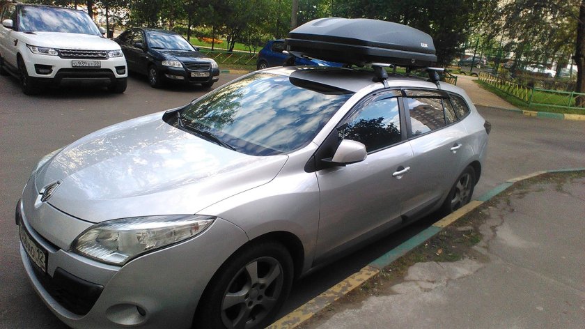 Багажник на крышу Рено Меган 3