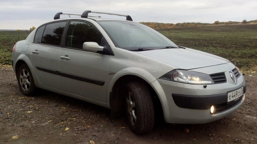 Рейлинги Рено Меган 2