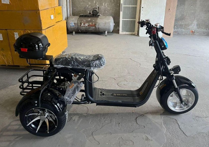 Электроскутер citycoco x11 trike