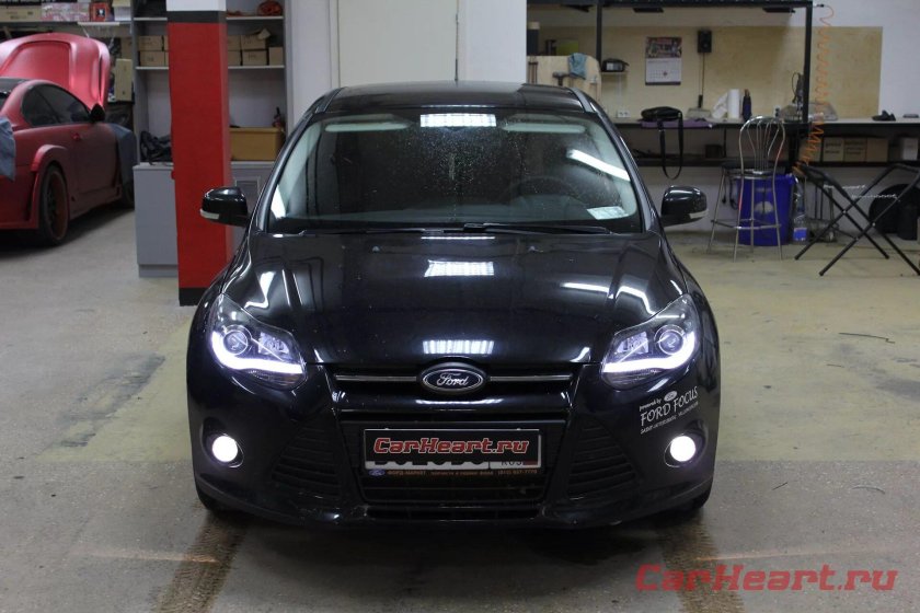 ПТФ линзованные Ford Focus 3