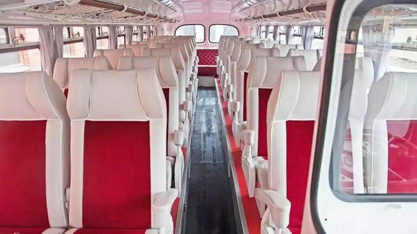 Автобус ЗИС 127 салон