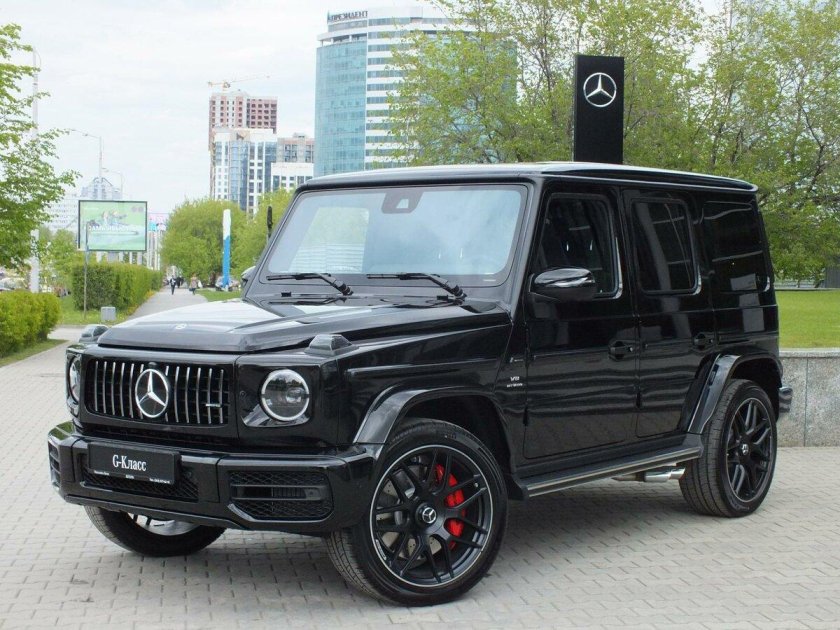 Мерседес Гелендваген 63 AMG чёрный
