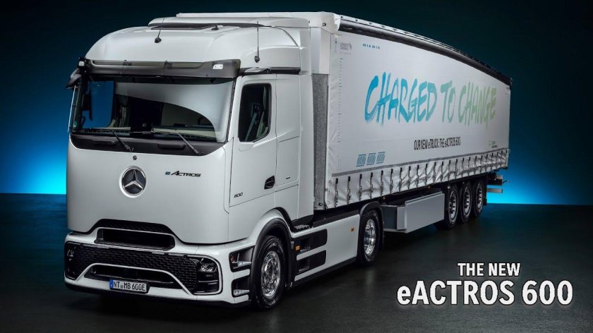 Электро тягач Мерседес