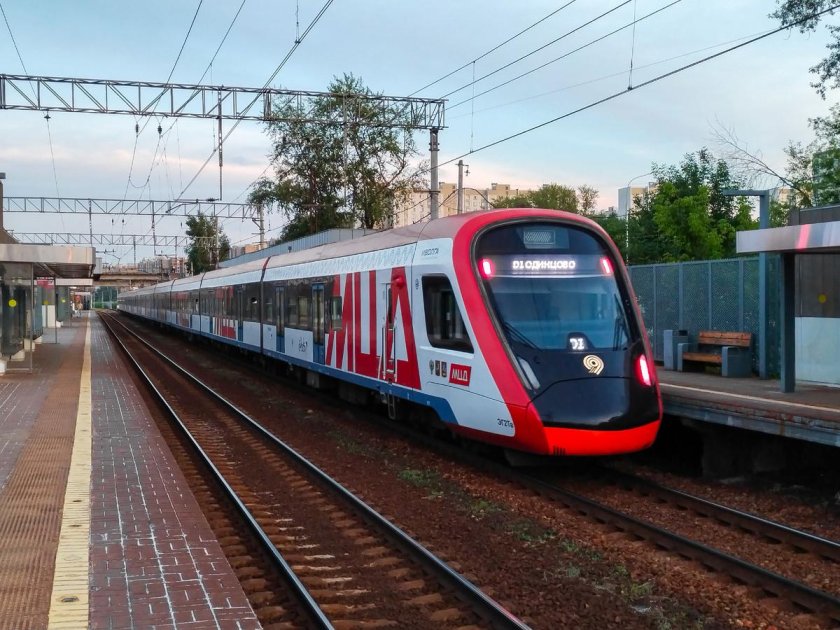 Поезд иволга для мцд