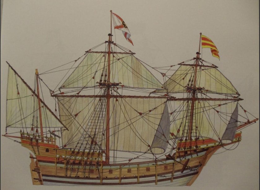 Испанский Галеон 17 века