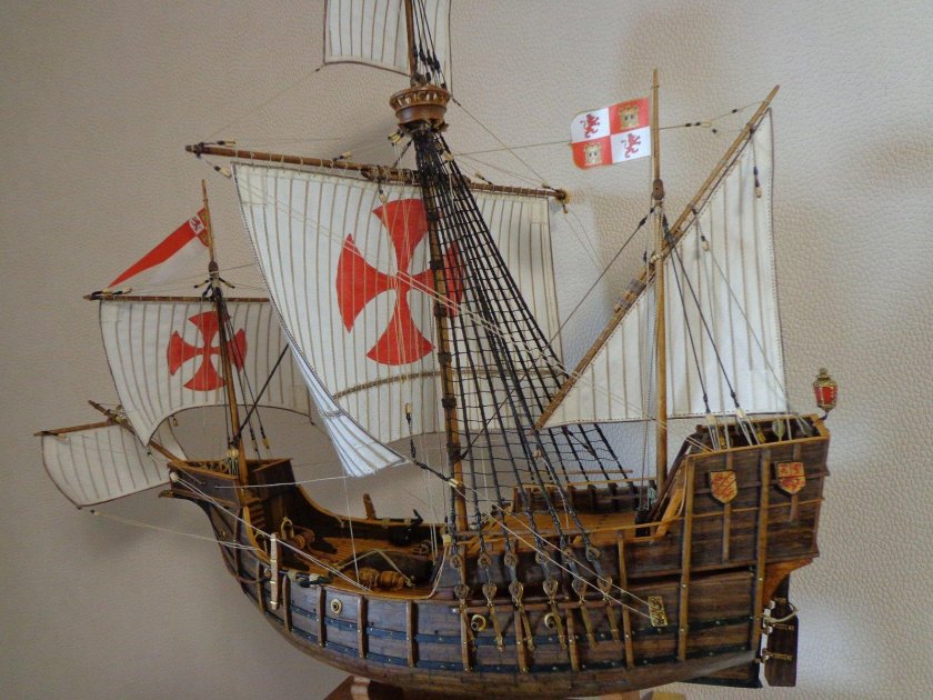 Модель корабля христофора колумба санта мария