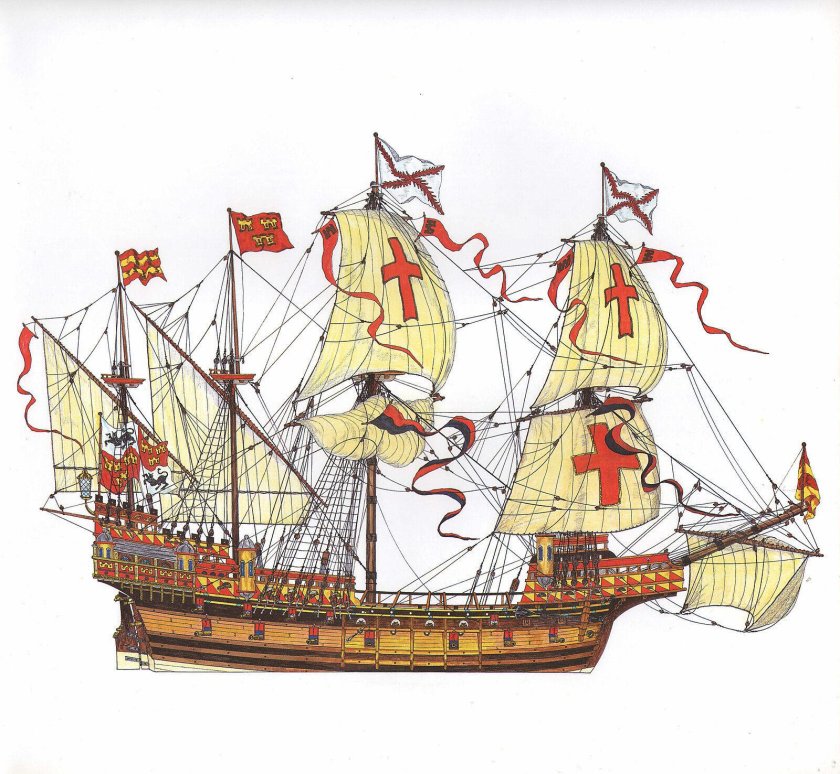 Каракка - Галеон.