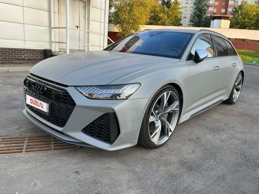 Ауди рс 6 серая