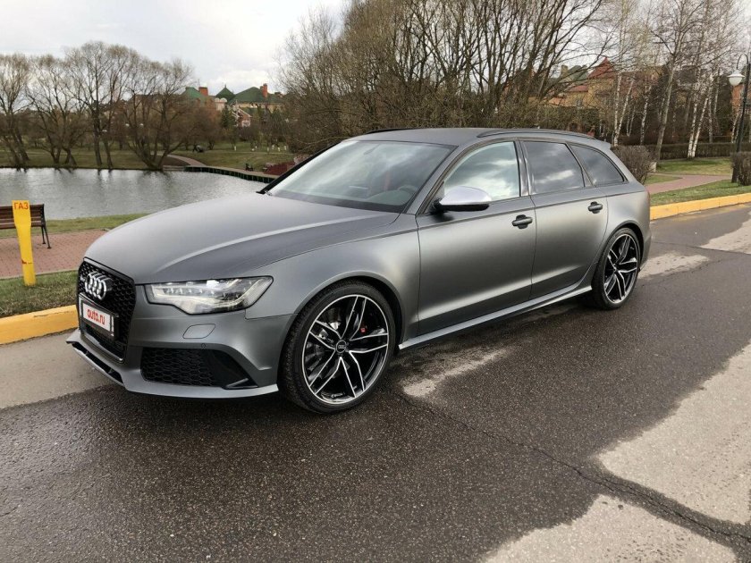 Ауди РС 6 серый матовый