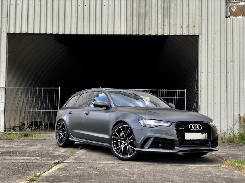 Ауди РС 6 серая