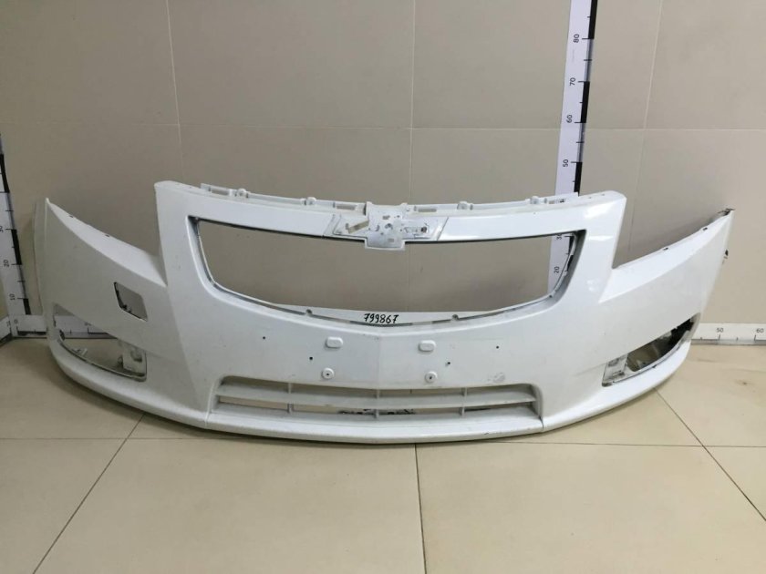 Бампер перед Chevrolet Cruze 09-11 gaz Summit (белый)