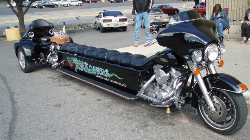 Бешеный мотоциклист