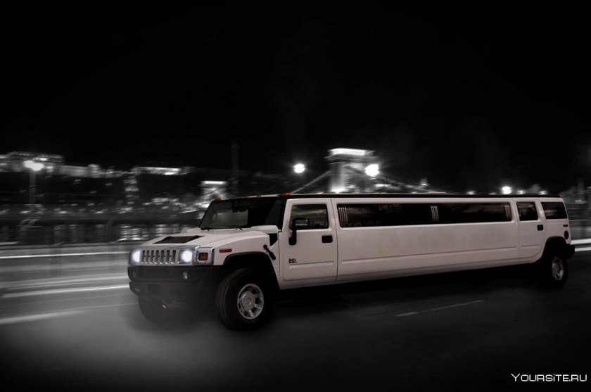 Лимузин ночью