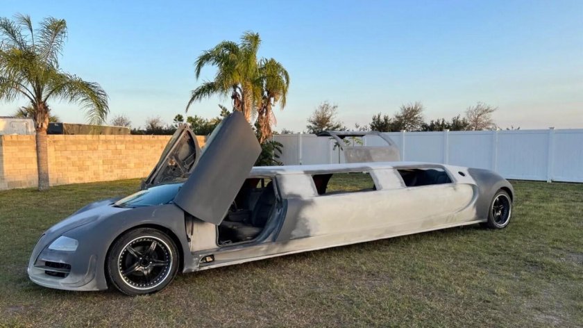 Лимузин бугатти вейрон