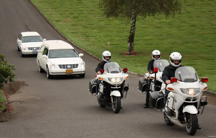 Мотоциклы кортеж BMW