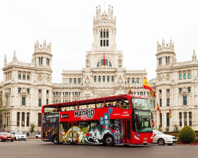 Автобусы в Мадриде